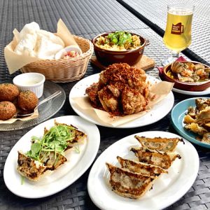 選べる餃子2種!
スパイス堪能コース